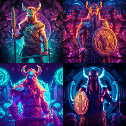 neon-viking-set-1